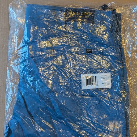 Ralph Lauren Blue Polo Golf Pants Tailored Fit Mens 36x32 NWT - Picture 10 of 14